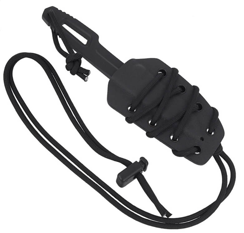 Faca de mato Extrema Ratio SATRE BLACK. Aço Böhler e lâmina de 7 cm.