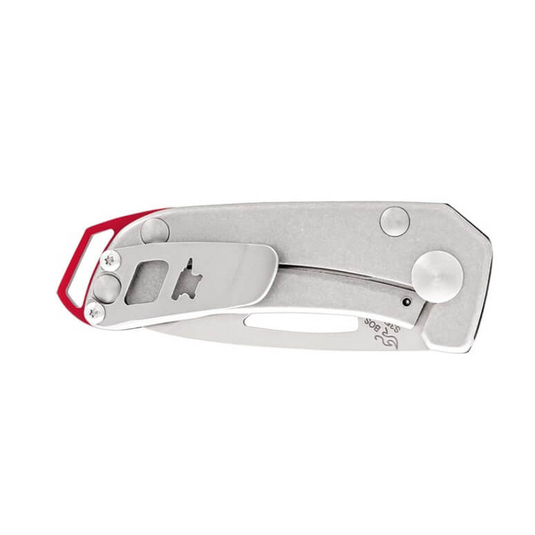 Canivete EDC Buck Budgie com cabo preto G10 0417BKS