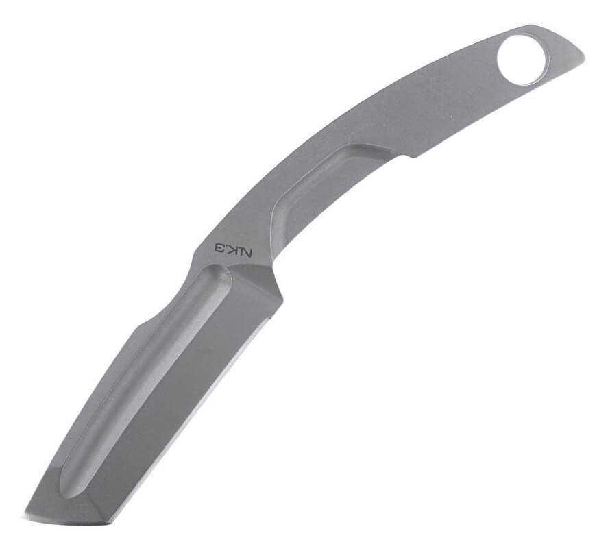 Cuchillo de cuello N.K.3 STONE WASHED de Extrema Ratio. Hoja de 7...