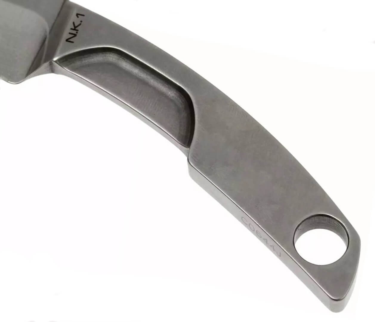 N.K.1 DESERT WARFARE faca de pescoço da Extrema Ratio. Lâmina de 5 cm e bainha em kydex.