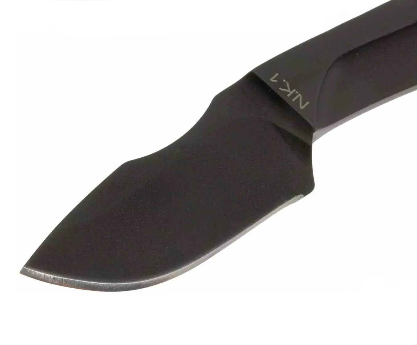 Cuchillo de cuello N.K.1 BLACK de Extrema Ratio. Hoja de 5 cm y funda de kydex.