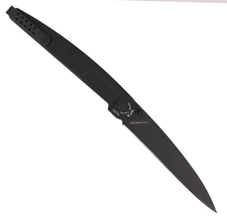 Taktisches Messer BF3 DARK TALON von Extrema Ratio. 12 cm Klinge aus Böhler N690 Stahl.