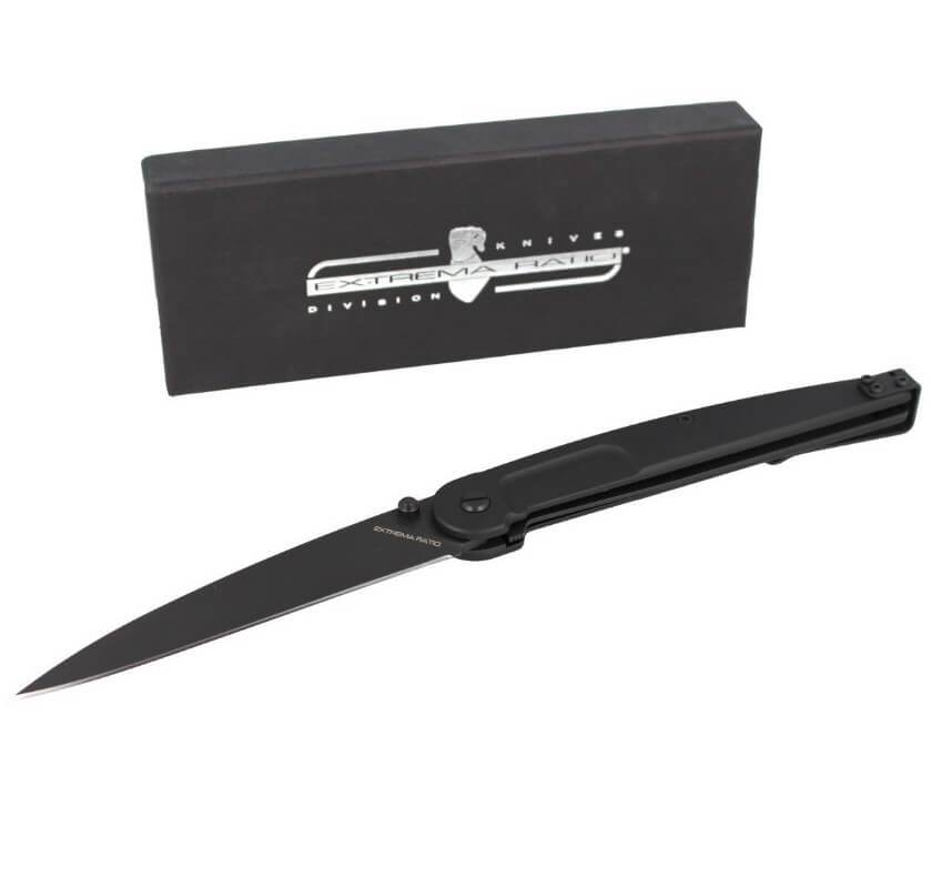 Taktisches Messer BF3 DARK TALON von Extrema Ratio. 12 cm Klinge aus Böhler N690 Stahl.