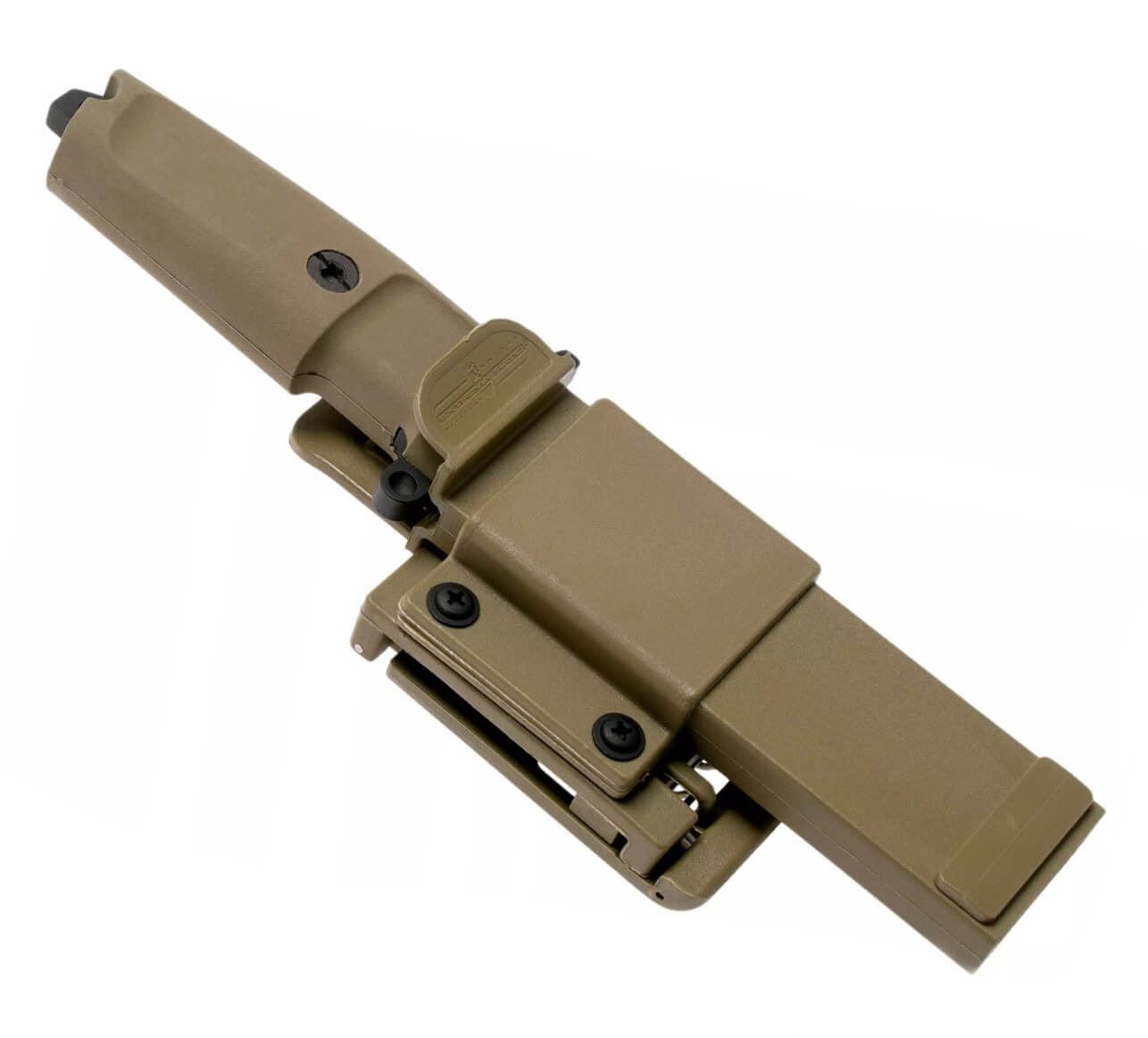 Kampfmesser von Extreme Ratio COL MOSCHIN DESERT C WARFARE. Mit forprene Griff und 16 cm Klinge.