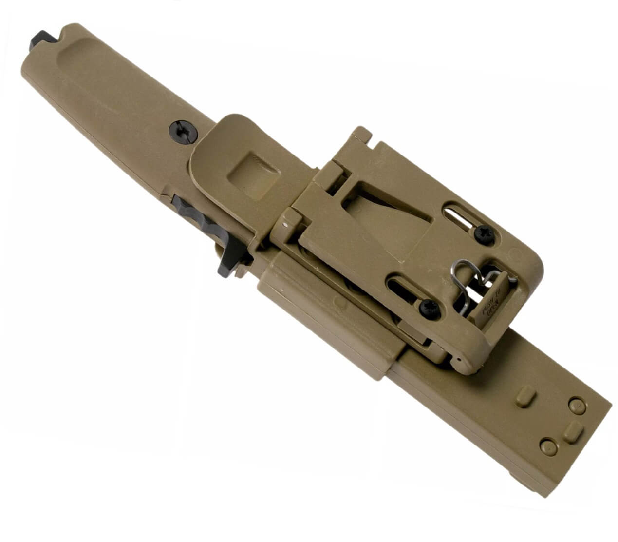 Kampfmesser von Extreme Ratio COL MOSCHIN DESERT C WARFARE. Mit forprene Griff und 16 cm Klinge.