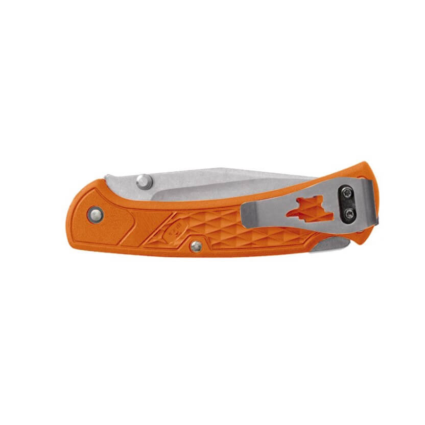 Navaja Buck Ranger slim EDC Select 0112ORS2 con mango naranja de nylon relleno de vidrio