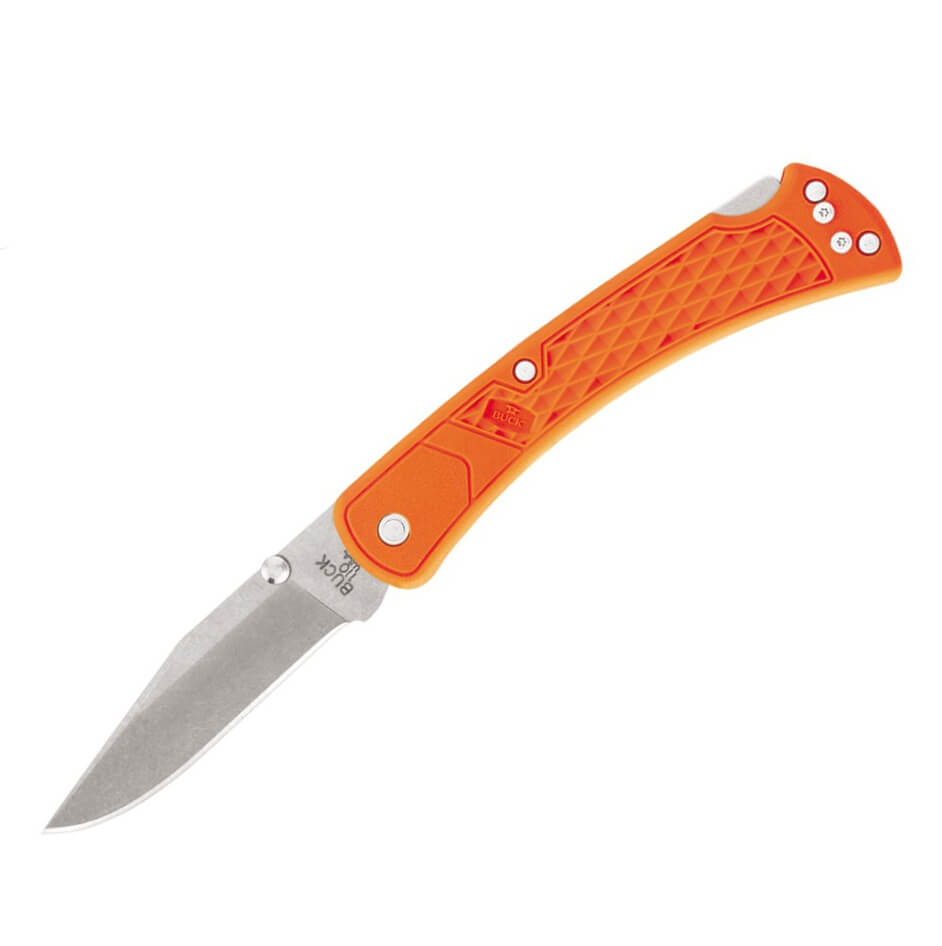 Navaja Buck Folding Hunter slim EDC select 0110ORS2 con mango nar...