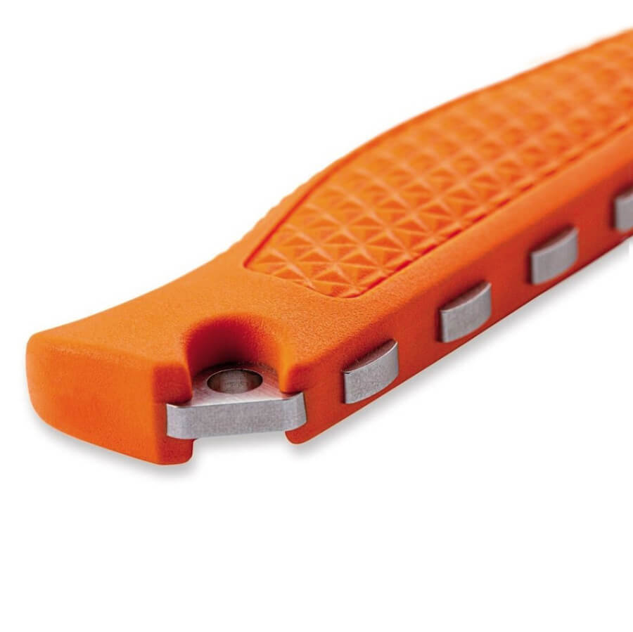 Faca Steep Country Hunter Benchmade com cabo Santoprene laranja 15006