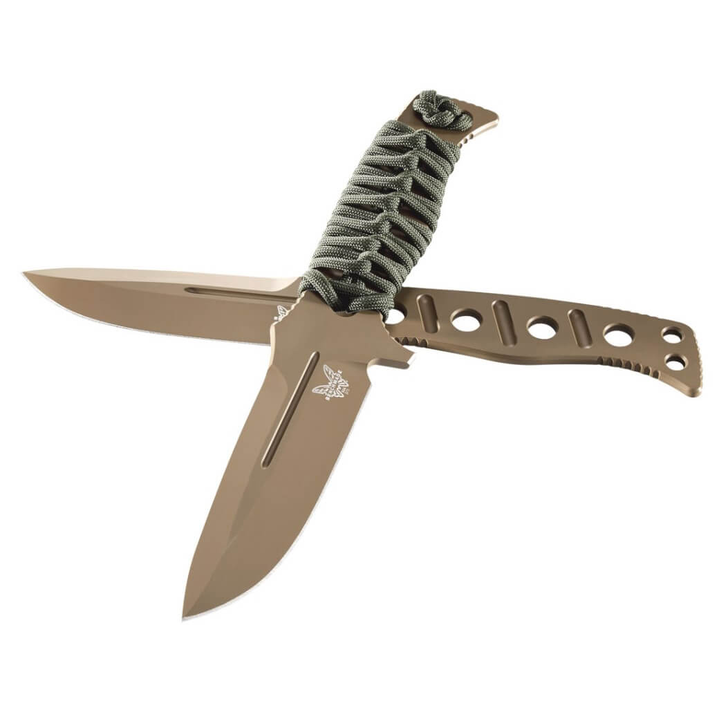 Benchmade cuchillo fixed Adamas Flat Earth 375FE-1 de acero CPM-CruWear