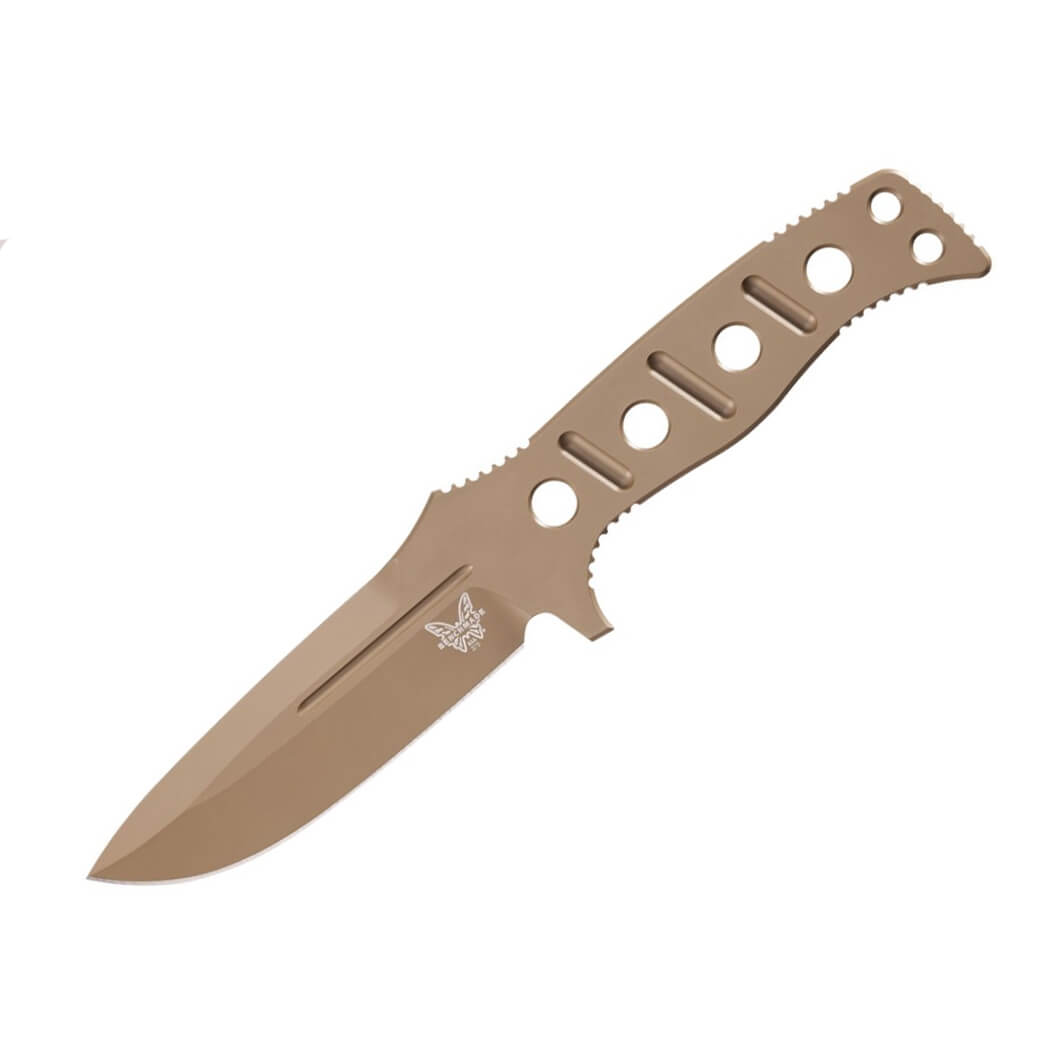 Benchmade cuchillo fixed Adamas Flat Earth 375FE-1 de acero CPM-CruWear