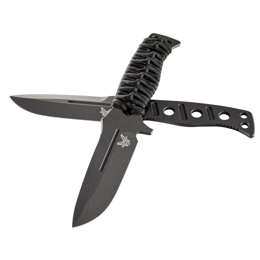 Benchmade cuchillo fixed Adamas Cobalt Black 375BK-1 de acero CPM-CruWear