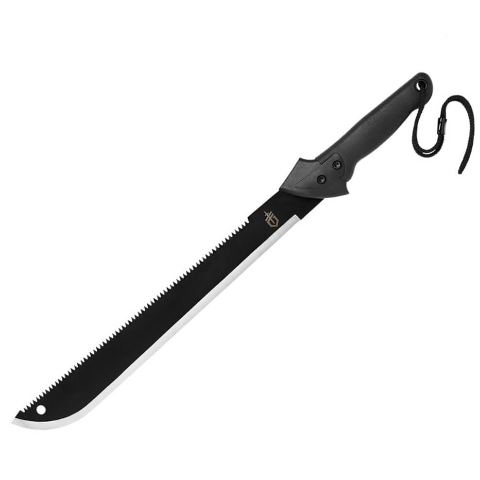 Machete Gerber Gator 31-000758 con mango de GFN y hoja negra