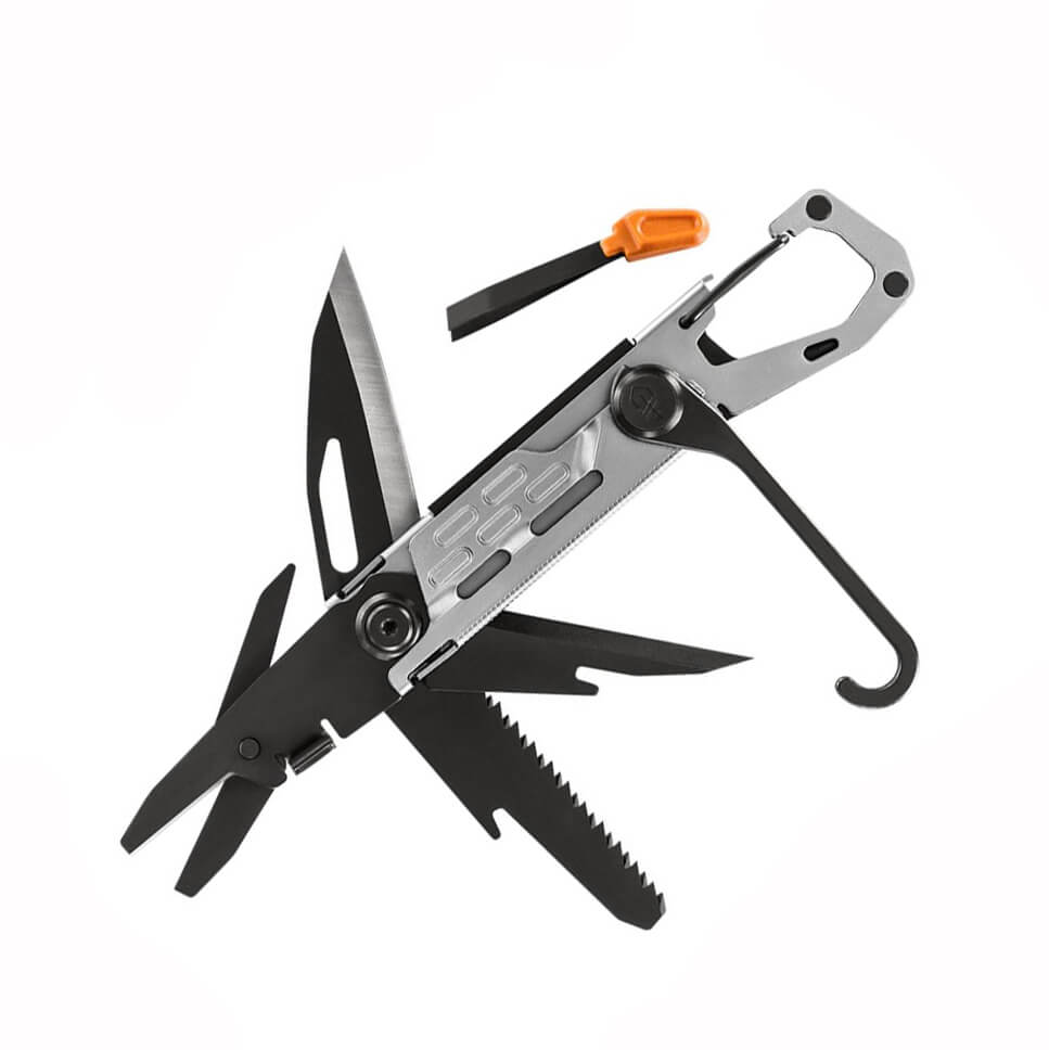 Faca multiuso Gerber Stakeout Silver 31-001741 com 11 funções e c...