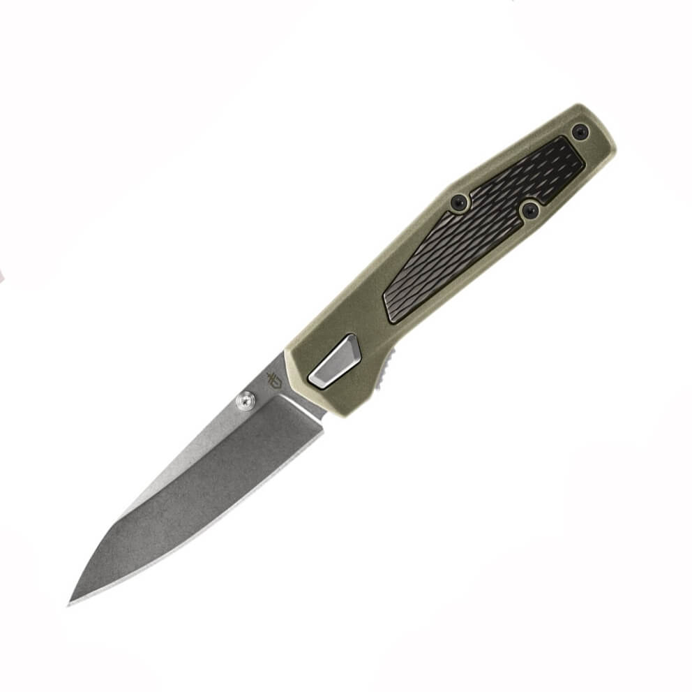 Navaja táctica Gerber Fuse green 30-001876 con mango de nylon ver...