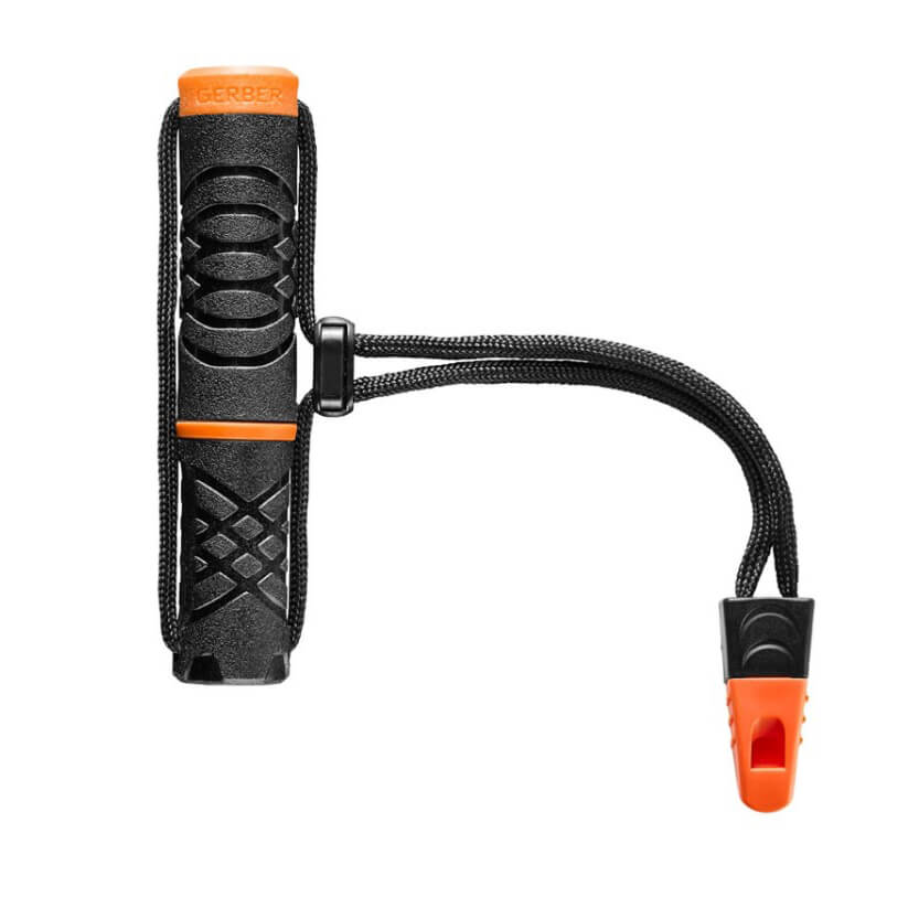 Gerber 31-003151 Emergency Flint and Whistle with Waterproof Case