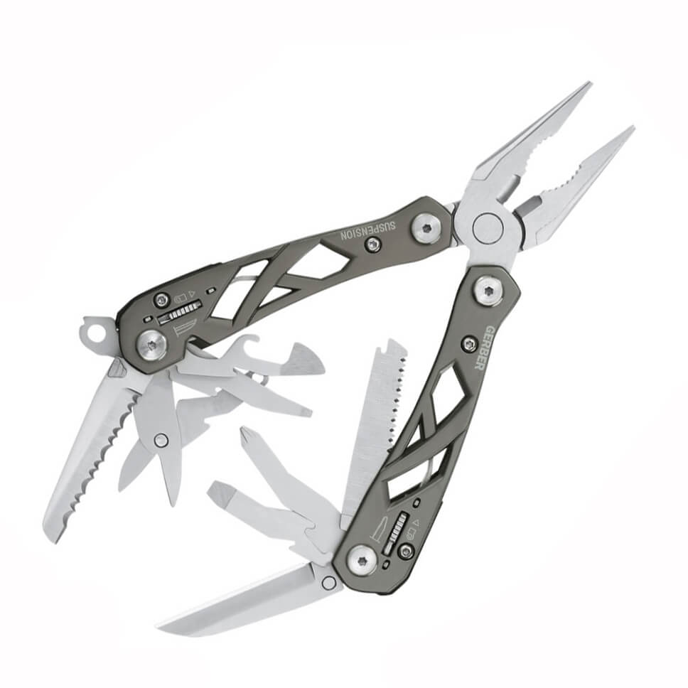 Multi Alicate Gerber Suspension 31-003620 con mango de acero inox...