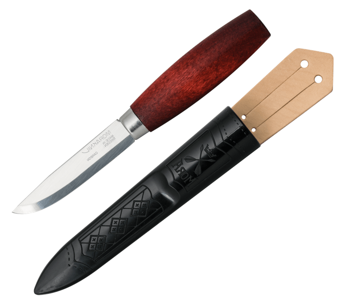 Traditional Swedish Morakniv Classic 1/0 knife with a 7.8 cm blade and birch handle. (13603)