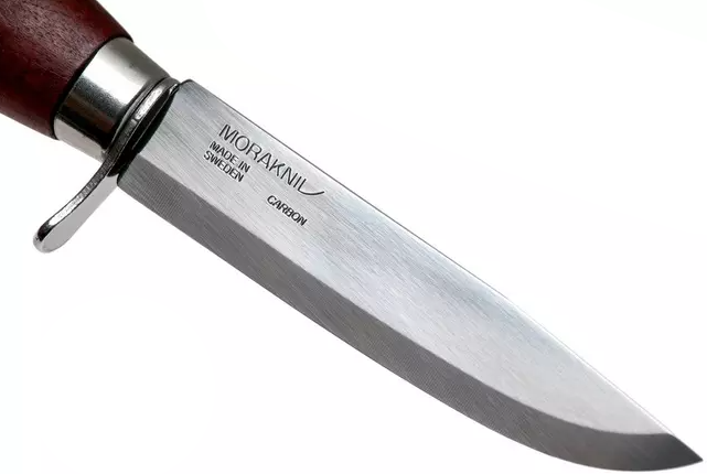 Faca tradicional sueca Morakniv Classic 2F com lâmina de 10,5 cm e cabo de bétula. (13606)