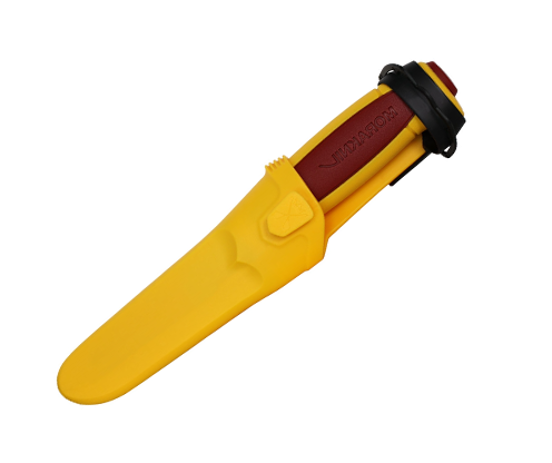 Morakniv Basic 546 knife Limited Edition 2023 in stainless steel and safety device.