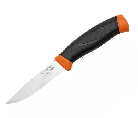 Cuchillo Morakniv Companion Burnt Orange con hoja de 10,3 cm en a...