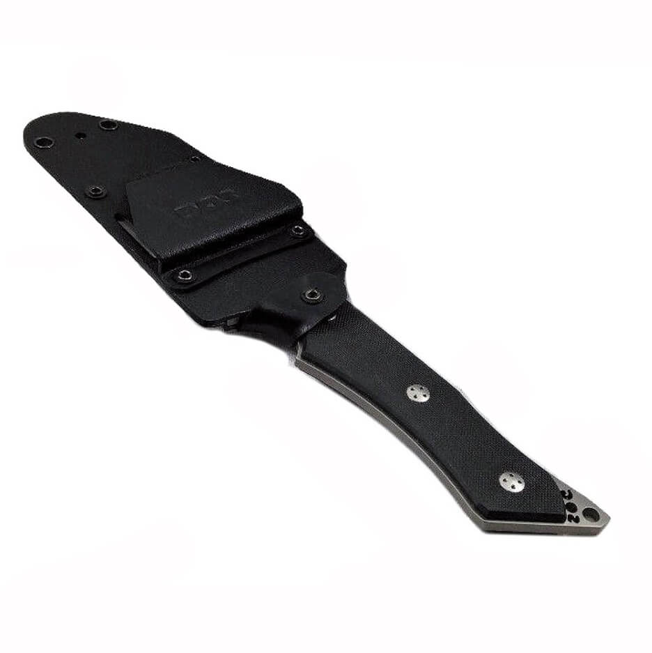 Cuchillo táctico SOG SWEDGE III BH-03 con mango de G10 negro y hoja de acero AUS-8