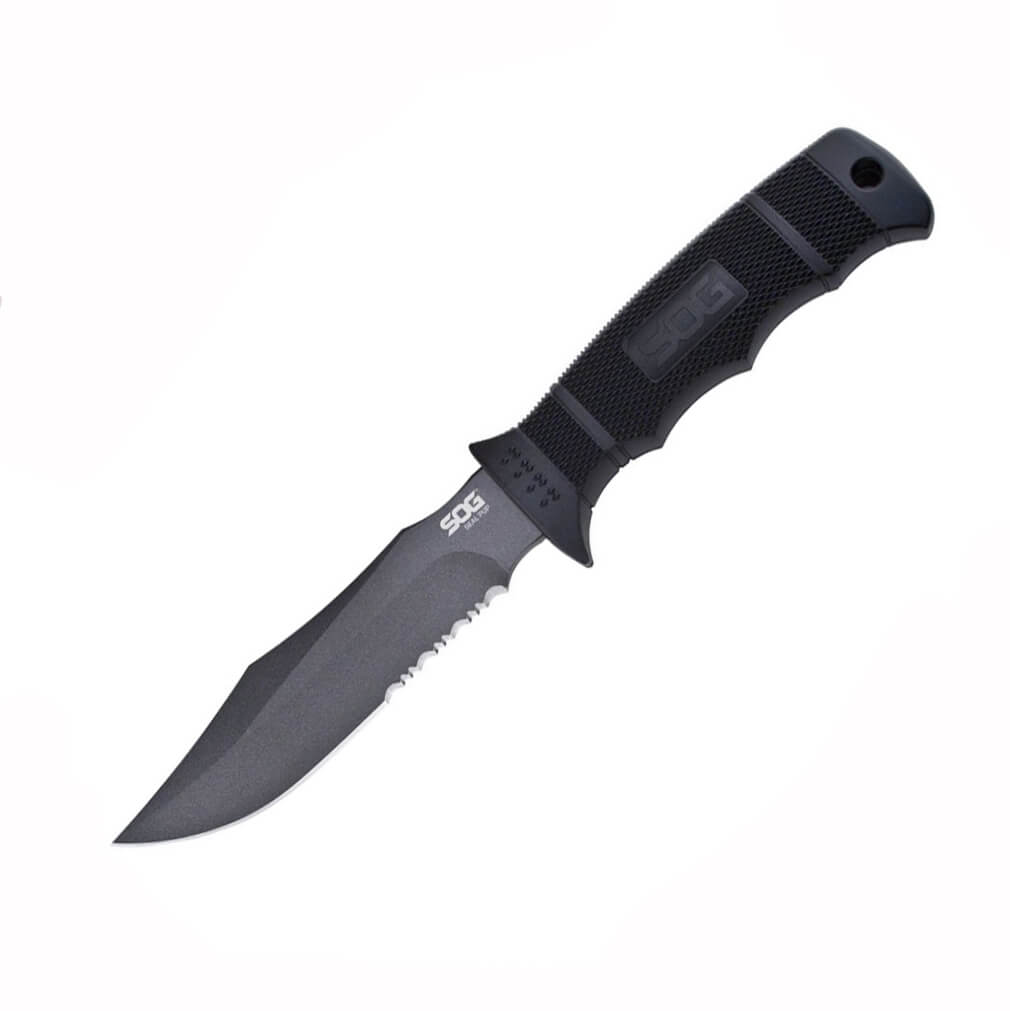 Cuchillo táctico SOG Seal pup M37N-CP con funda de de nylon y hoj...