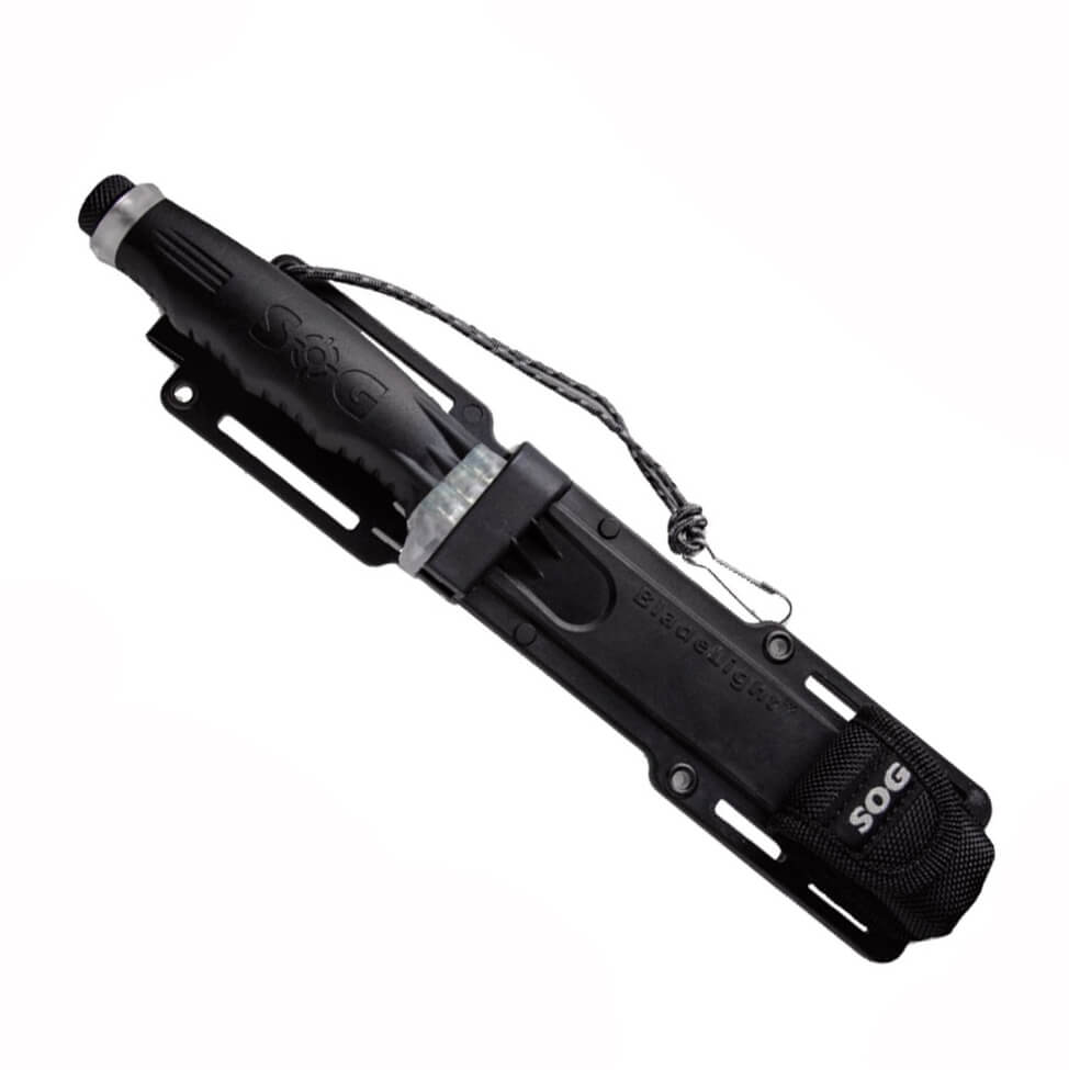 Cuchillo táctico SOG BLADE LIGTH con leds en el mango BLT10-K