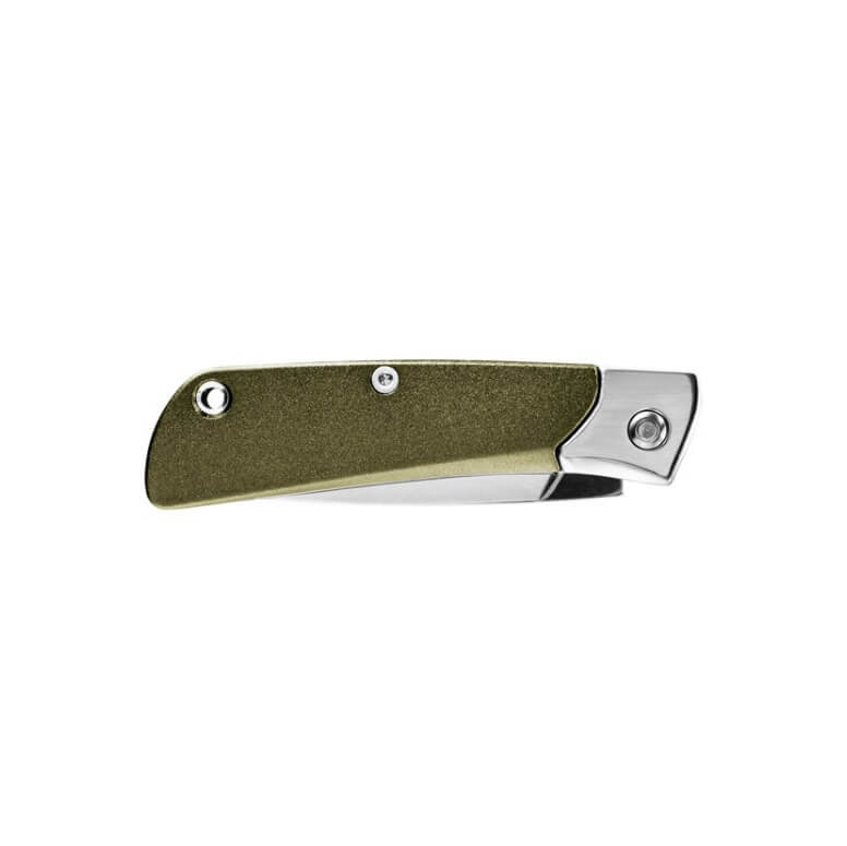 Navaja de bolsillo Gerber Wingtip Modern Folding 30-001662 con mango de aluminio verde