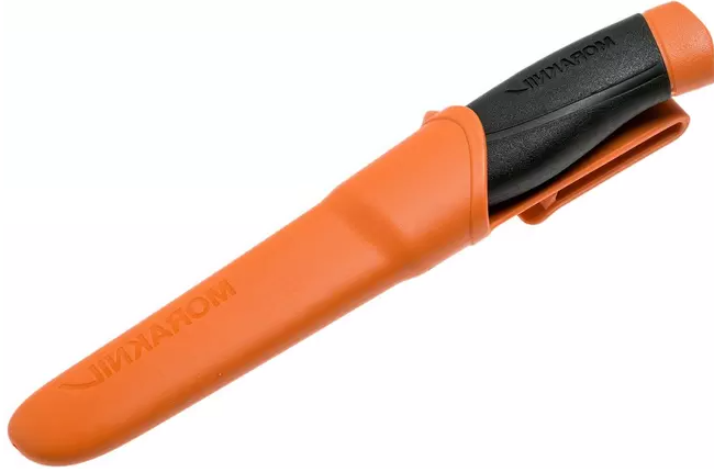 Morakniv Companion Heavy Duty Burnt Orange bushcraft knife 13260