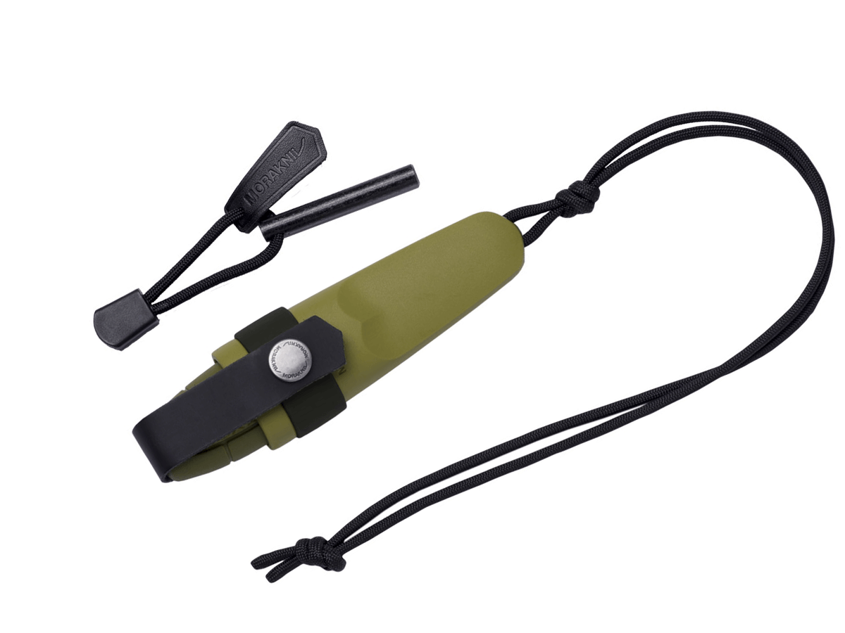 Faca de pescoço Morakniv Eldris Green com kit. 12633