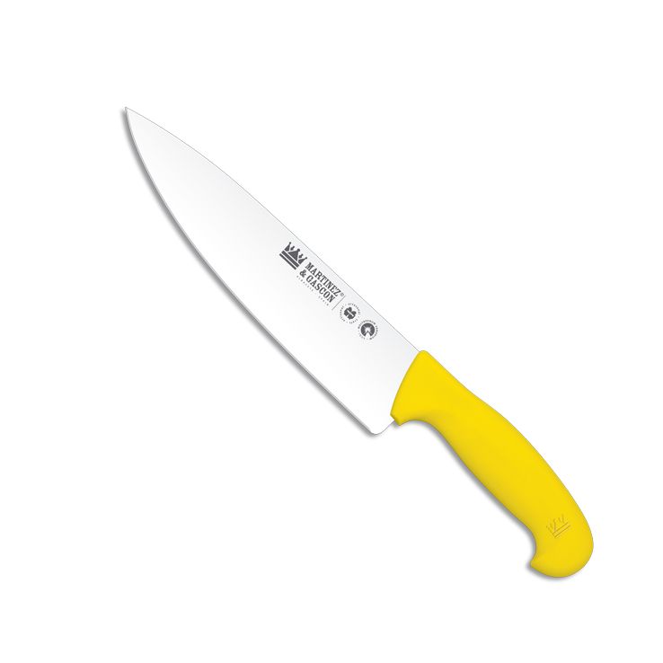 Cuchillo carnicero con hoja puntiaguda de 22 cm y mango de polipr...