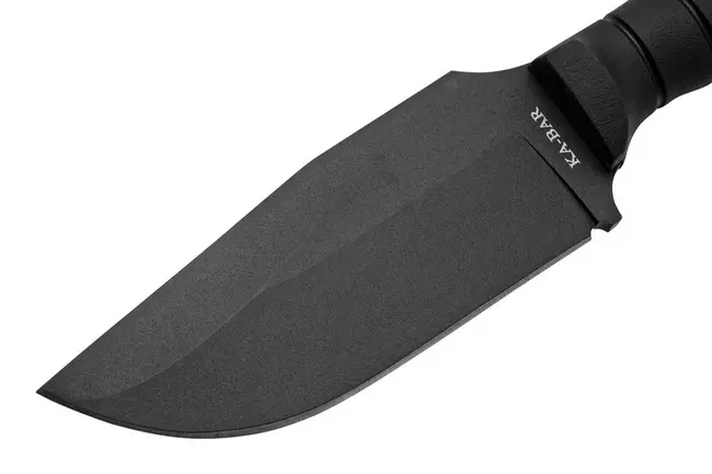 Cuchillo de supervivencia Ka-Bar Heavy Duty Warthog 1278 - Hoja de 17,2 cm y 6,4 mm de grosor.