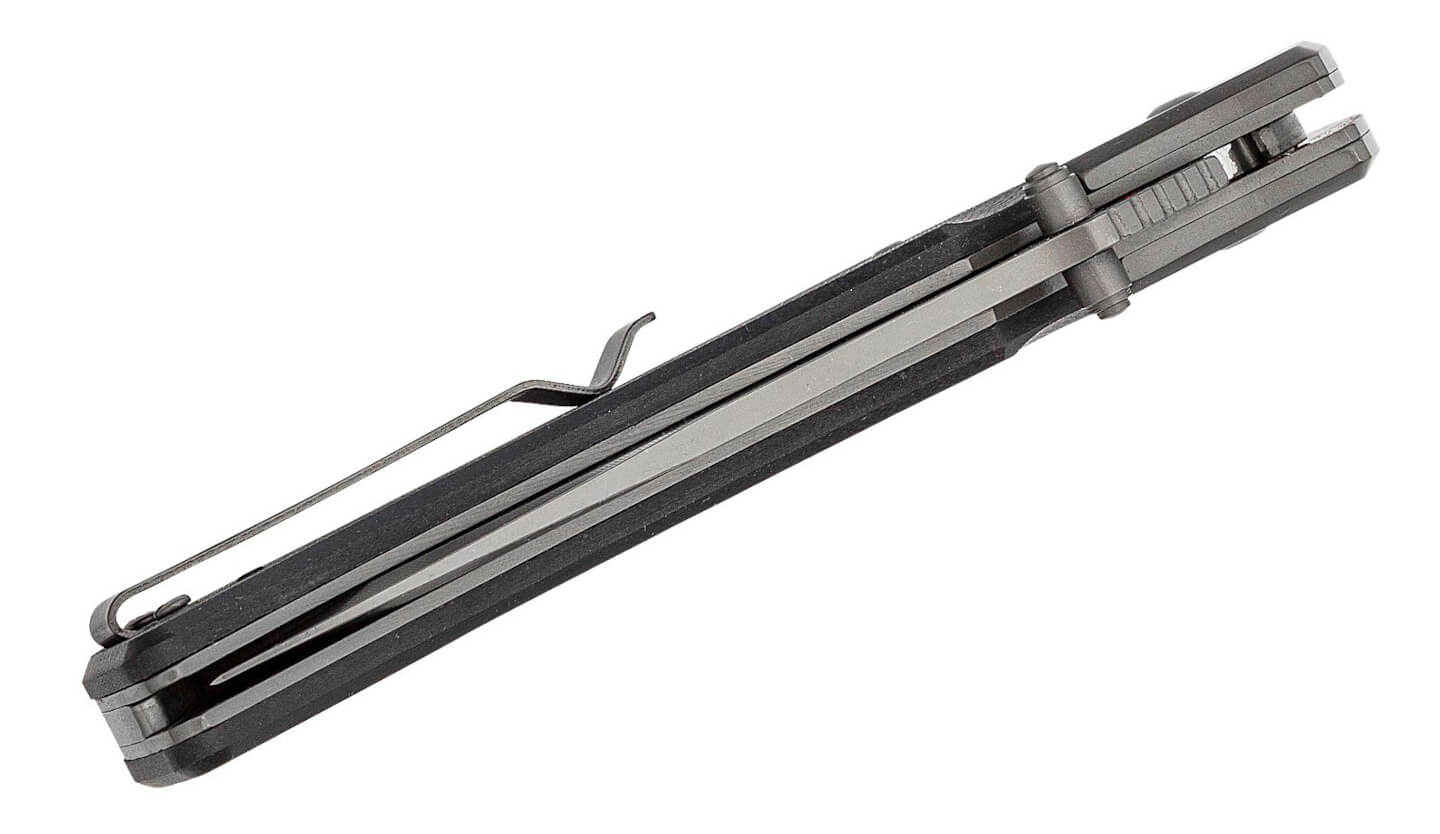 Navaja táctica Ka-Bar Mule G10 3065 - Hoja tanto de 10 cm en acero inoxidable