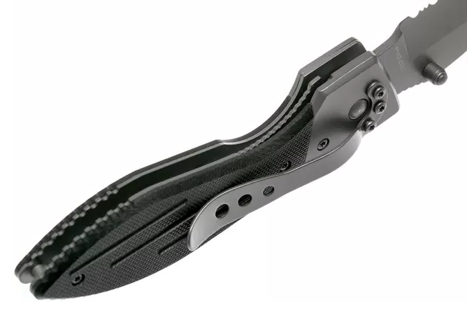 Navaja bolsillo Ka-Bar Warthog Tanto 3075 - Hoja de 7,6 cm en acero inoxidable