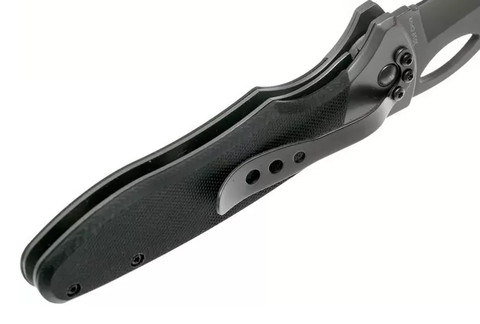 Cuchillo de bolsillo Ka-Bar Agama Folder 3076 - Hoja clip point de 9,5 cm en acero inoxidable