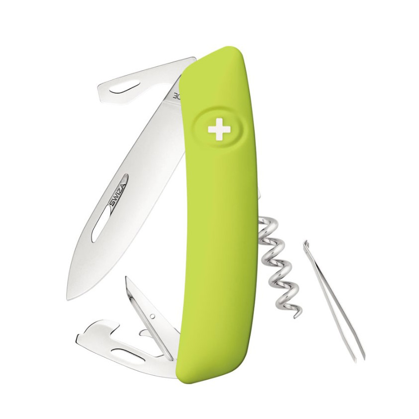 Navaja multiusos Swiza D03 Moss con 11 funciones