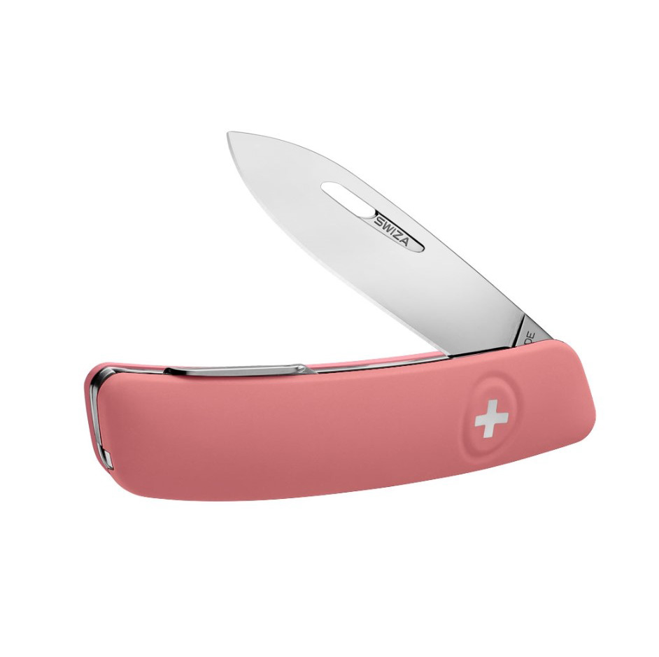 Navaja multiusos Swiza D01 rosa con 6 funciones KNI.0010.1910