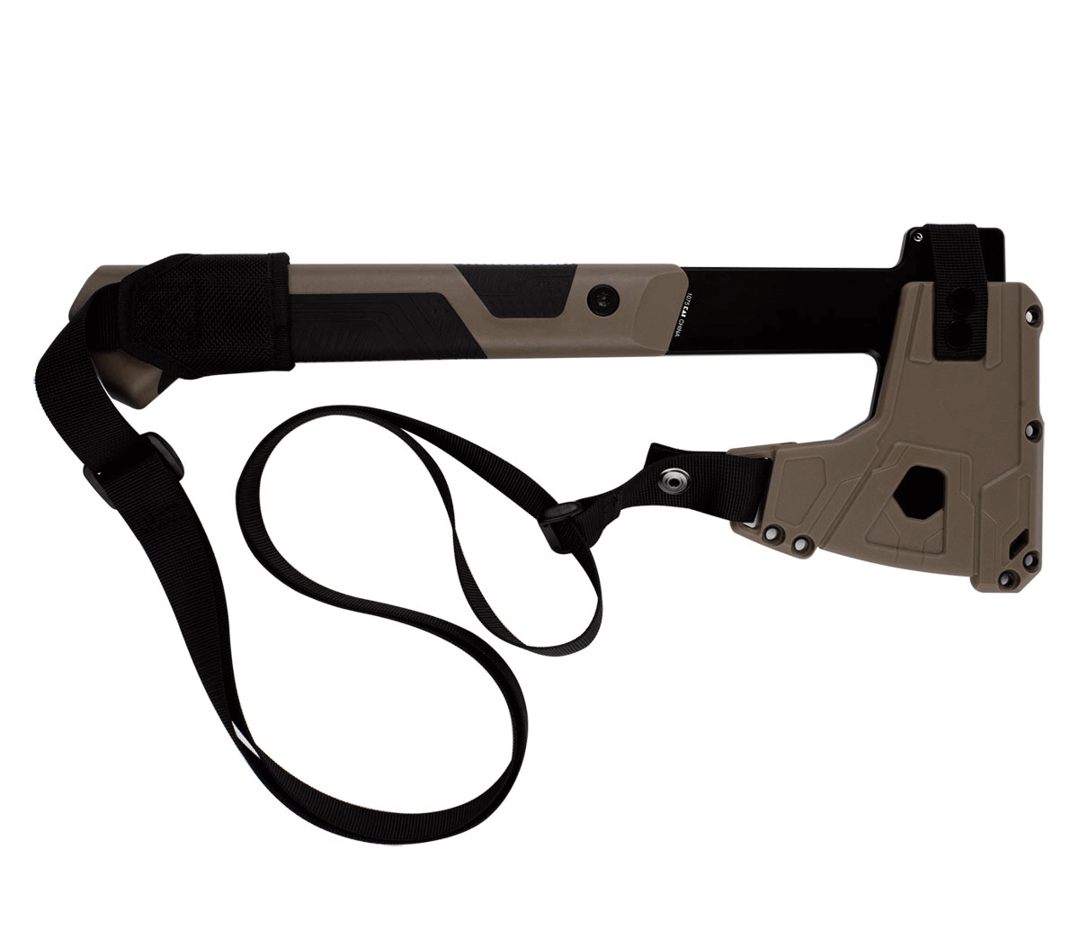 Hacha de campo Kershaw Deschutes 1075X - Mango de nylon.