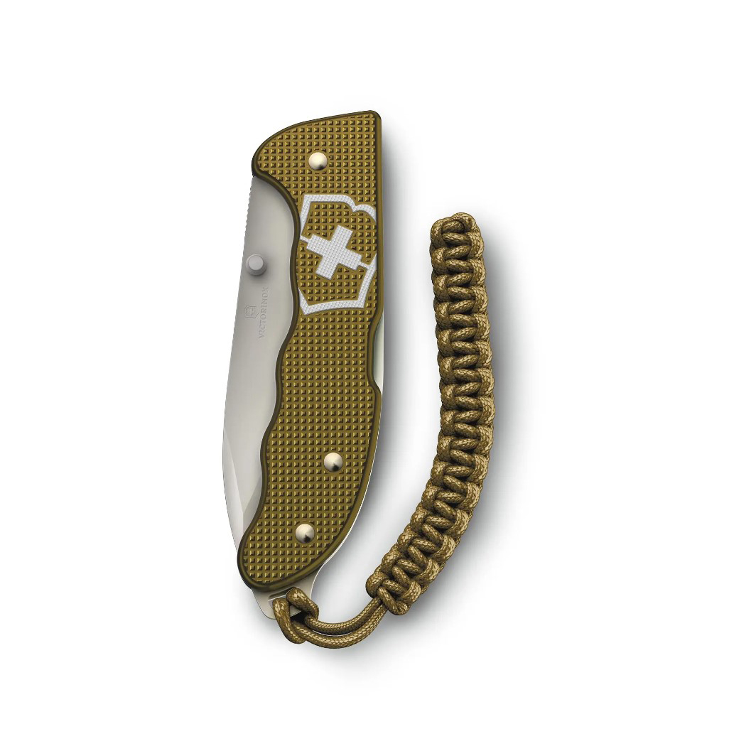 Limitiertes Taschenmesser 2024 Evoke Alox Victorinox braun