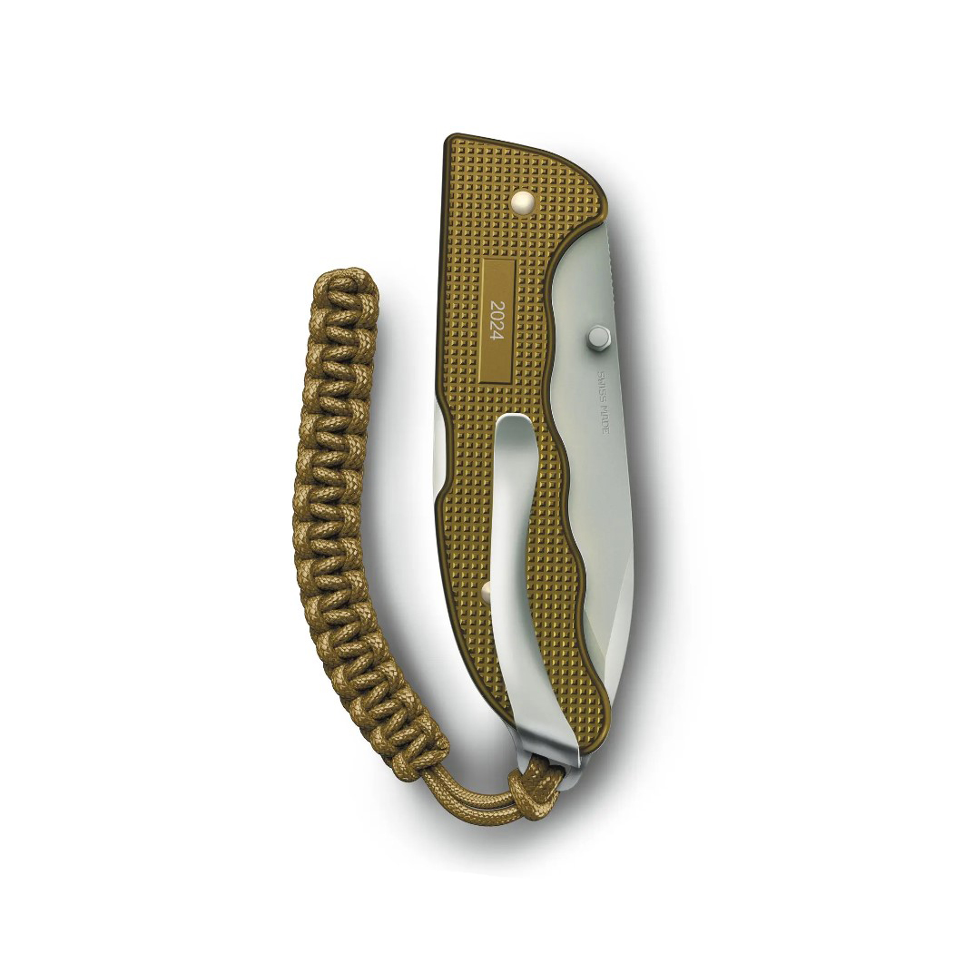 Limitiertes Taschenmesser 2024 Evoke Alox Victorinox braun