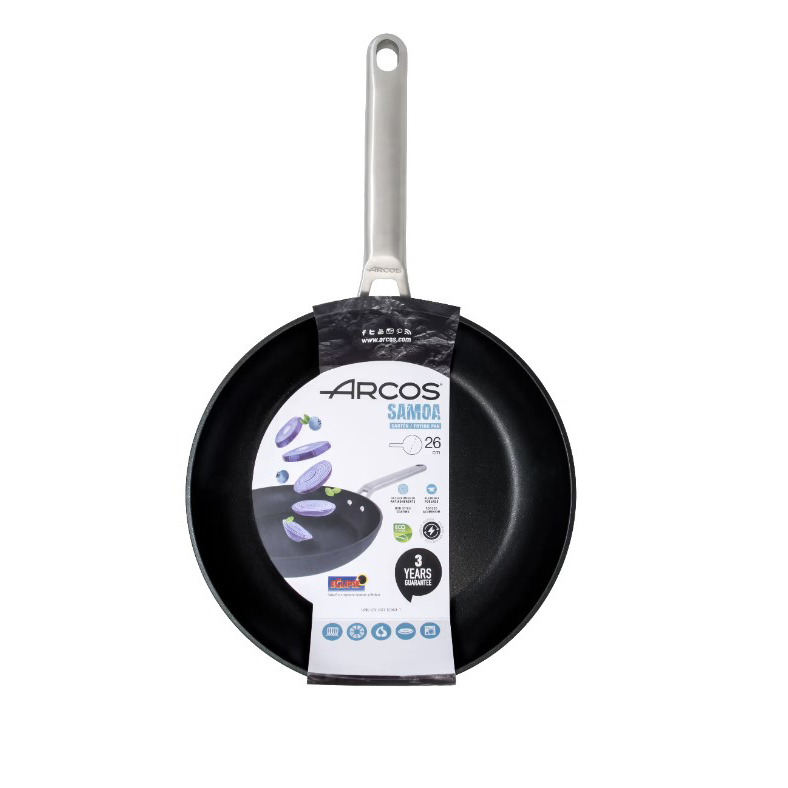 Sartén Antiadherente Arcos Samoa 26 cm