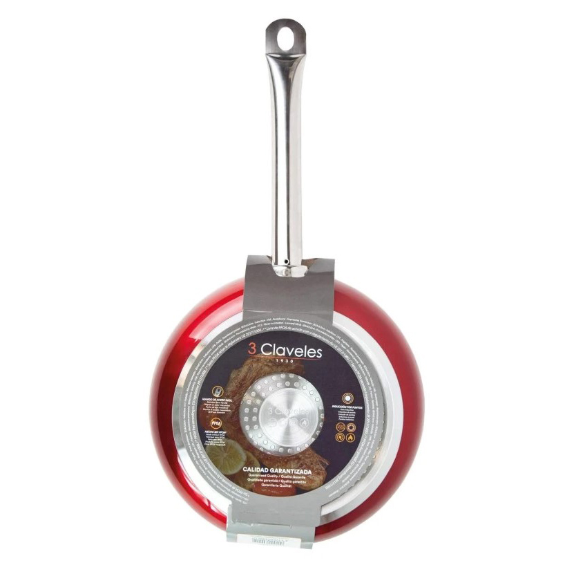 Sartén Antiadherente QuanTanium 3 Claveles Red Special 24 cm