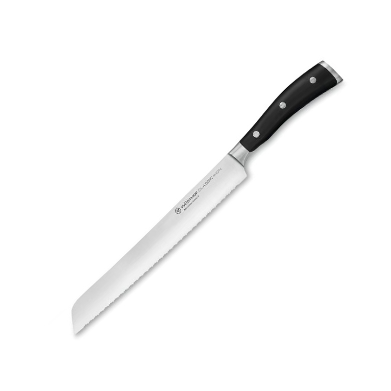 Cuchillo para pan con hoja de 23 cm Wusthof Classic Ikon