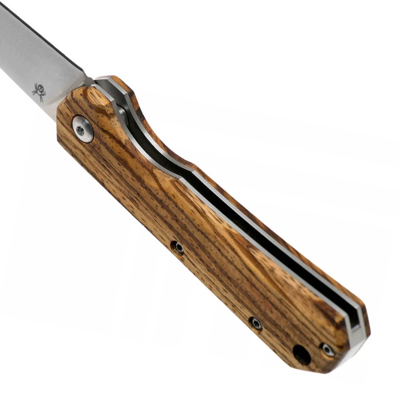 Black Fox Ciol BF-748ZW EDC pocket knife with zebrawood handle