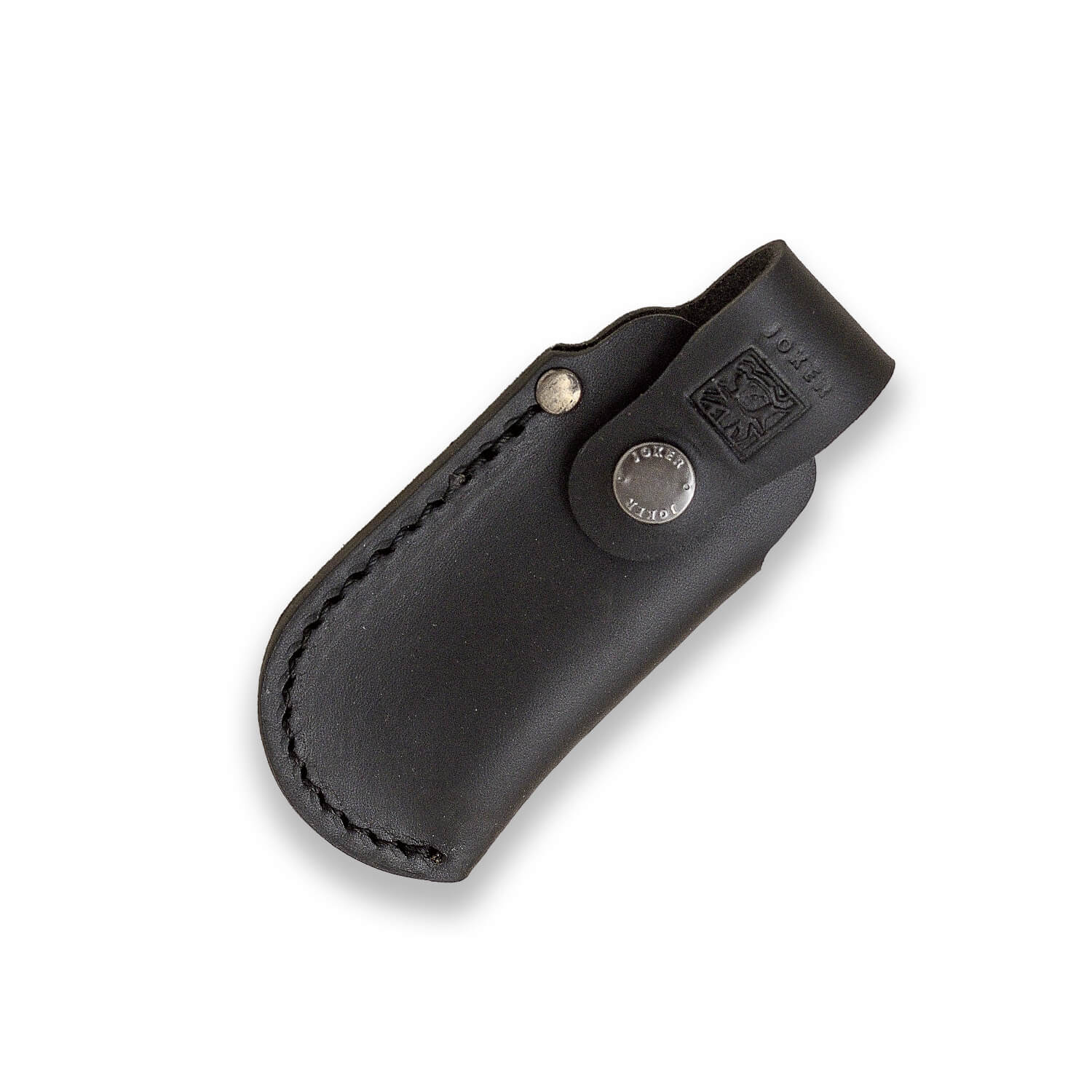 Bainha para canivete Joker FB14 em couro preto
