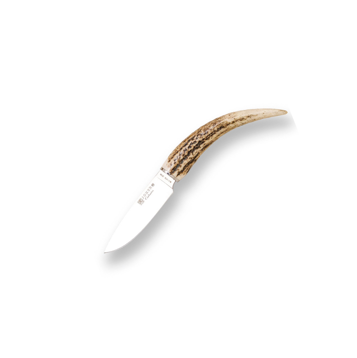 Cuchillo de caza Joker Gabato con mango de asta de ciervo