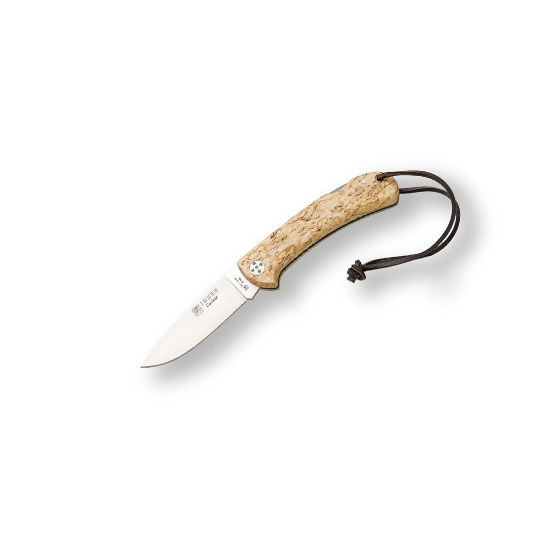 Navaja de bolsillo Joker Cocker con mango de abedul