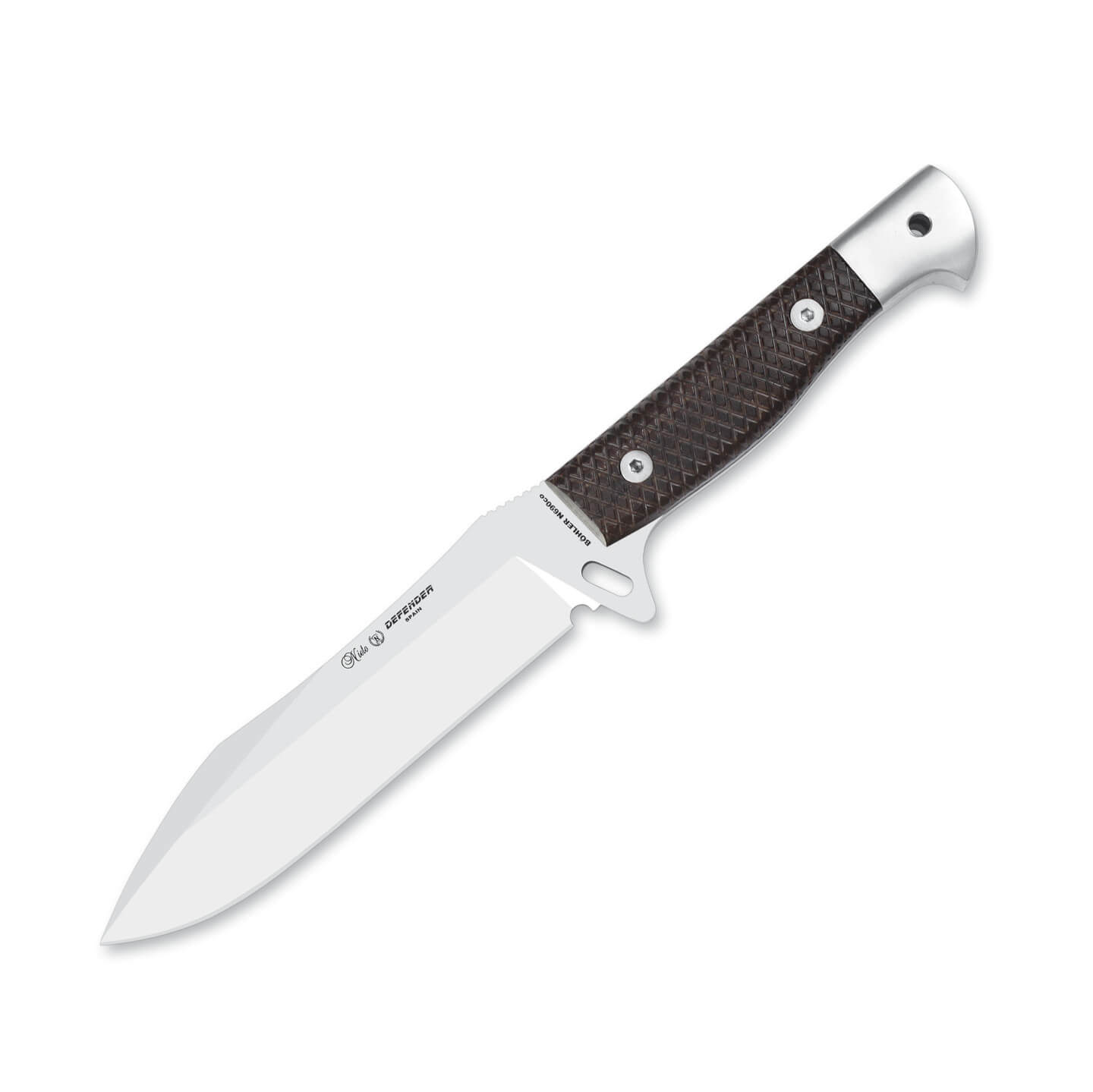 Cuchillo Nieto Defender con mango de madera de granadillo y hoja ...