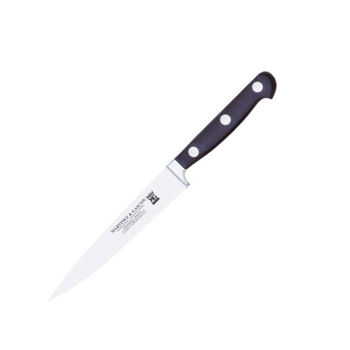 Cuchillo filetear forjado alemán con mango de POM y hoja de 16 cm...