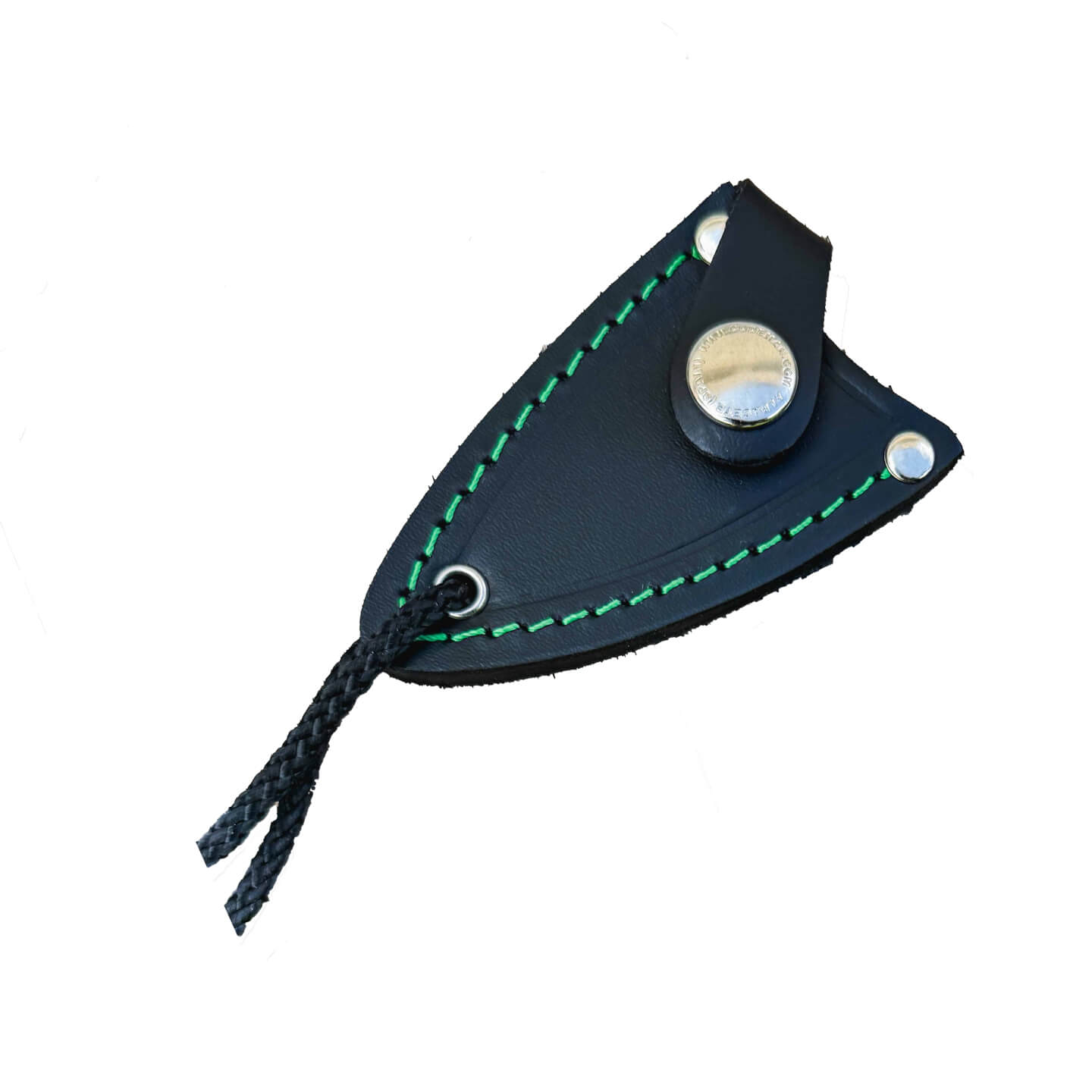 Cuchillo Yoda Verde de Cudeman con funda de cuero